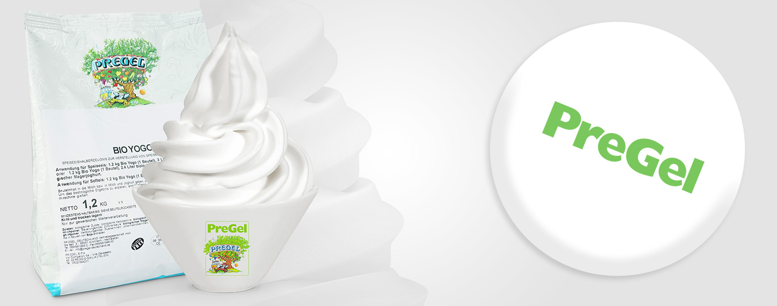 PreGel Frozen Yogurt Rohstoffe bei Sweet Depot
